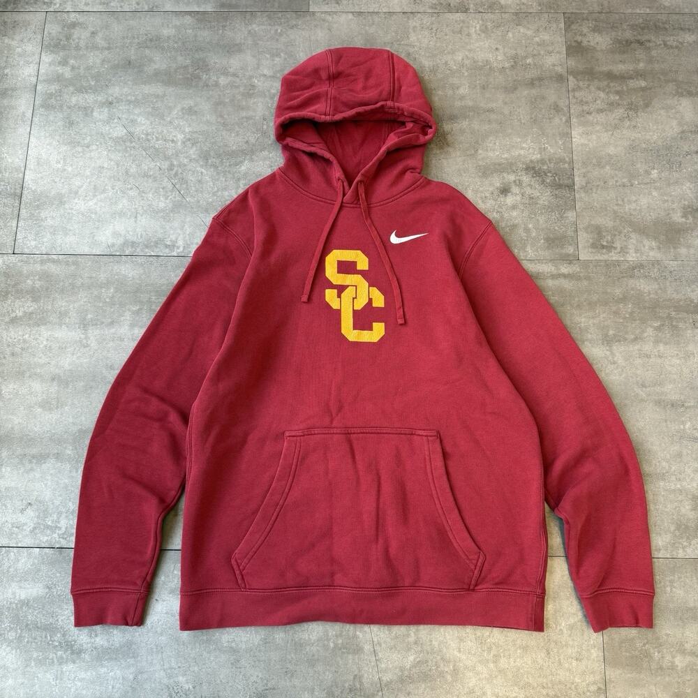 Nike Y2K Men’s University of Souther California USC Trojans Hoodie Sweatshirt L